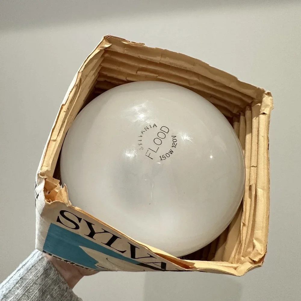 VTG New NOS Sylvania‎ Reflector Light Bulb Indoor Light Pamida 90s